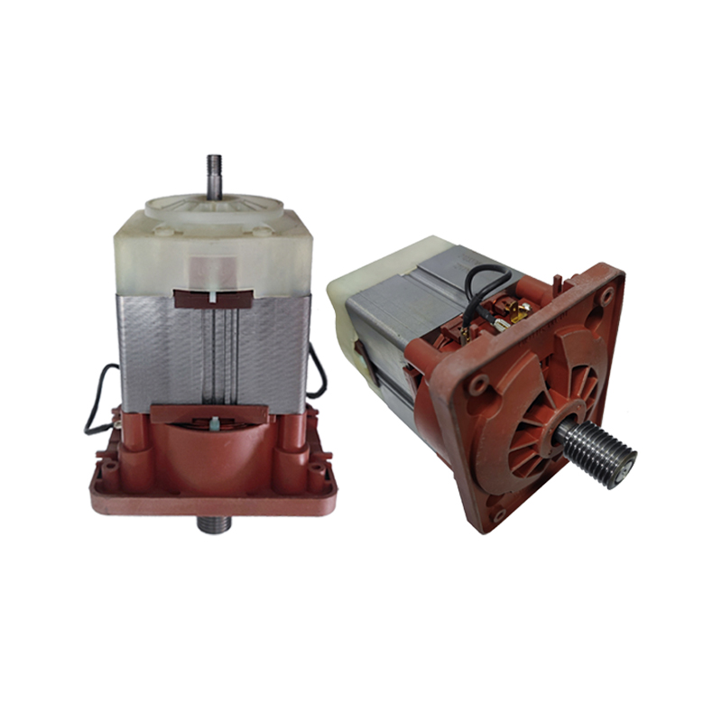 How can the stator structure of an AC garden tool lawn mower motor be optimized to reduce copper losses and improve energy efficiency?