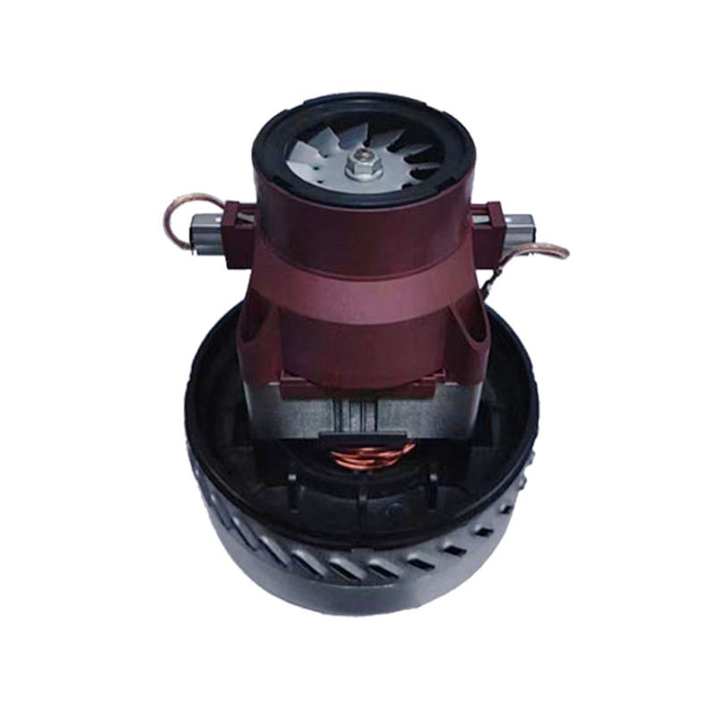 How does a vacuum cleaner fan motor meet the challenges of high-intensity cleaning with its powerful performance and waterproof design?